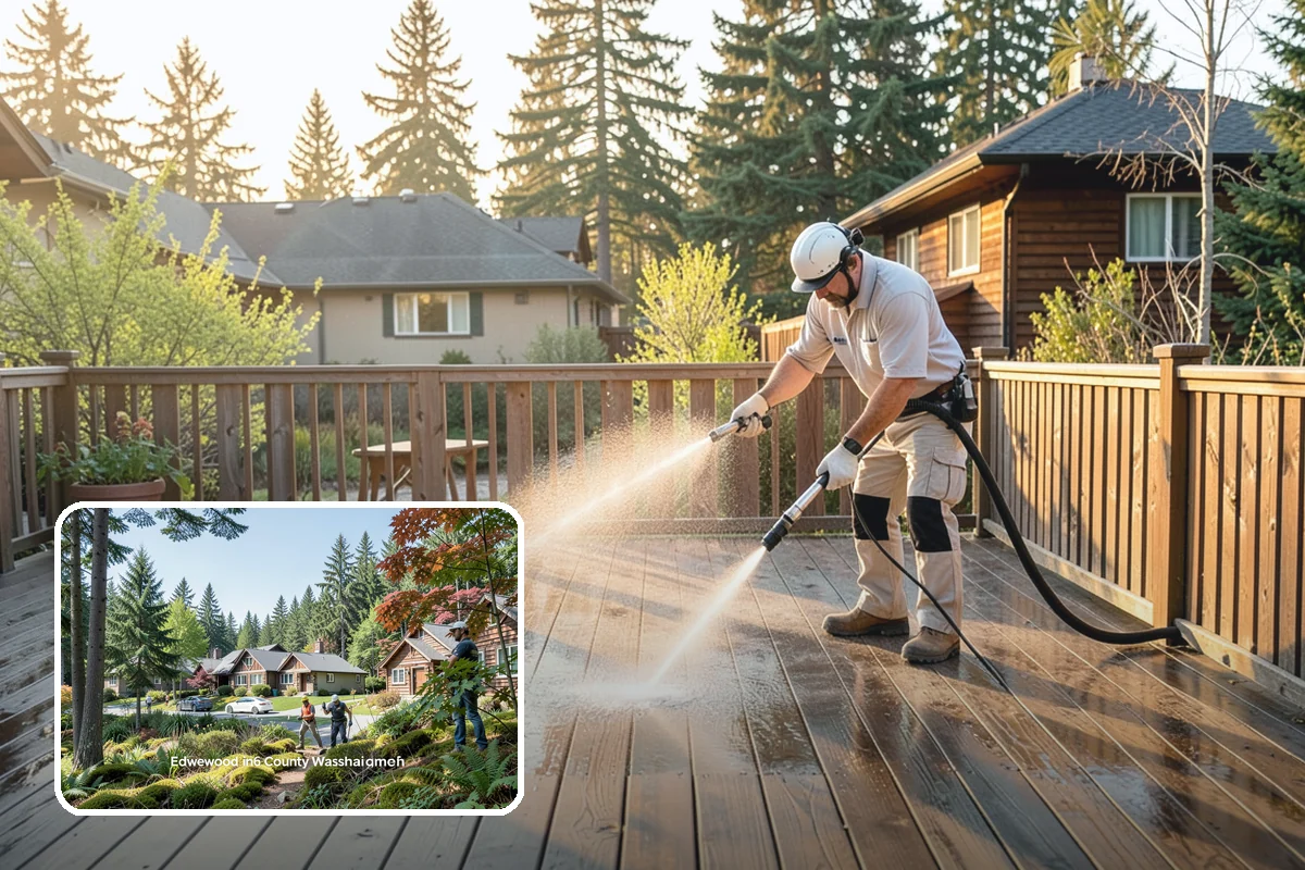 Composite Material Cleaning in Edgewood, Pierce County, WA - Clears mold and grime from composite surfaces