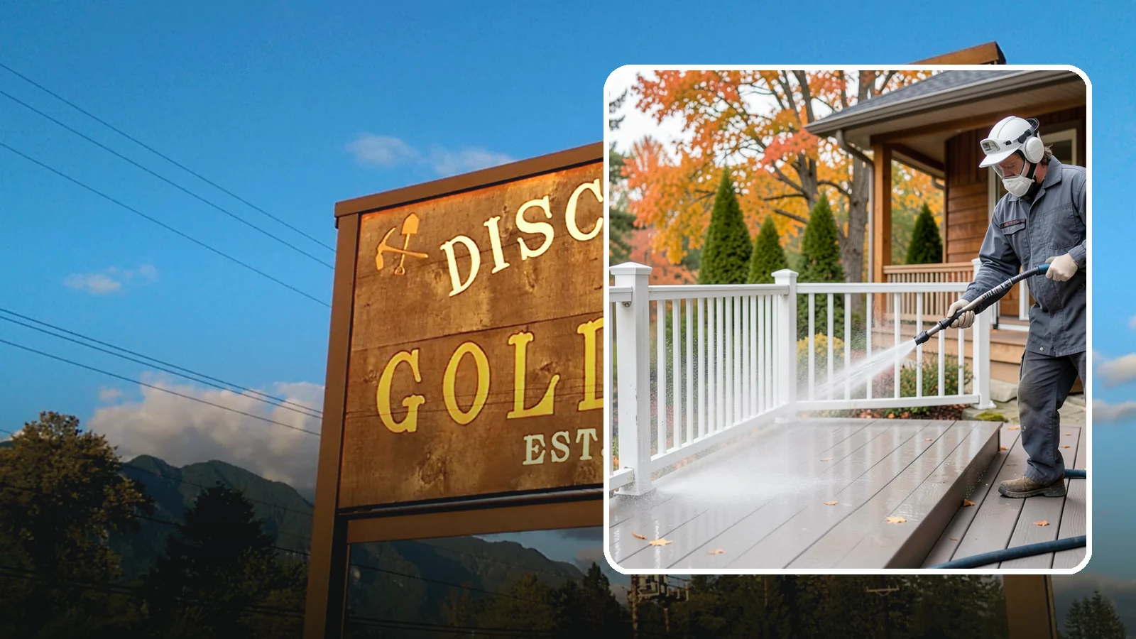 Composite Material Cleaning in Gold Bar, Snohomish County, WA - Cleaning tuned to composite decking, railing, and cladding that clears mold and grime without voiding warranties.
