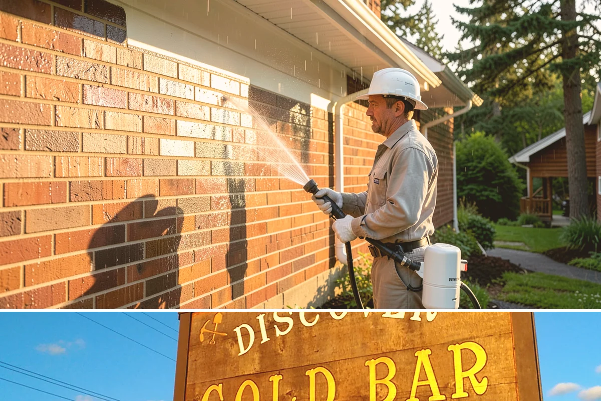 Composite Material Cleaning in Gold Bar, Snohomish County, WA - Clean composite surfaces in spring or early summer to remove the mold film that builds through the wet, shaded winter.