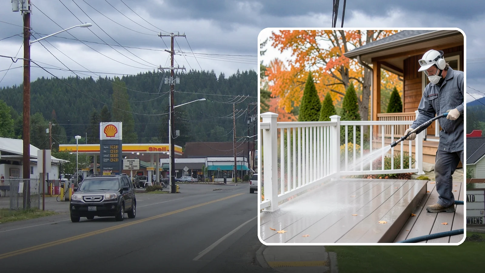 Composite Material Cleaning in Granite Falls, Snohomish County, WA - Cleaning tuned to composite decking, railing, and cladding that clears mold and grime without voiding warranties.
