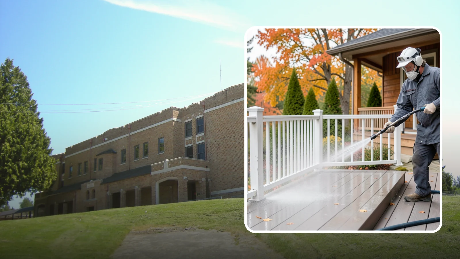 Composite Material Cleaning in Maple Valley, King County, WA - Cleaning tuned to composite decking, railing, and cladding that clears mold and grime without voiding warranties.