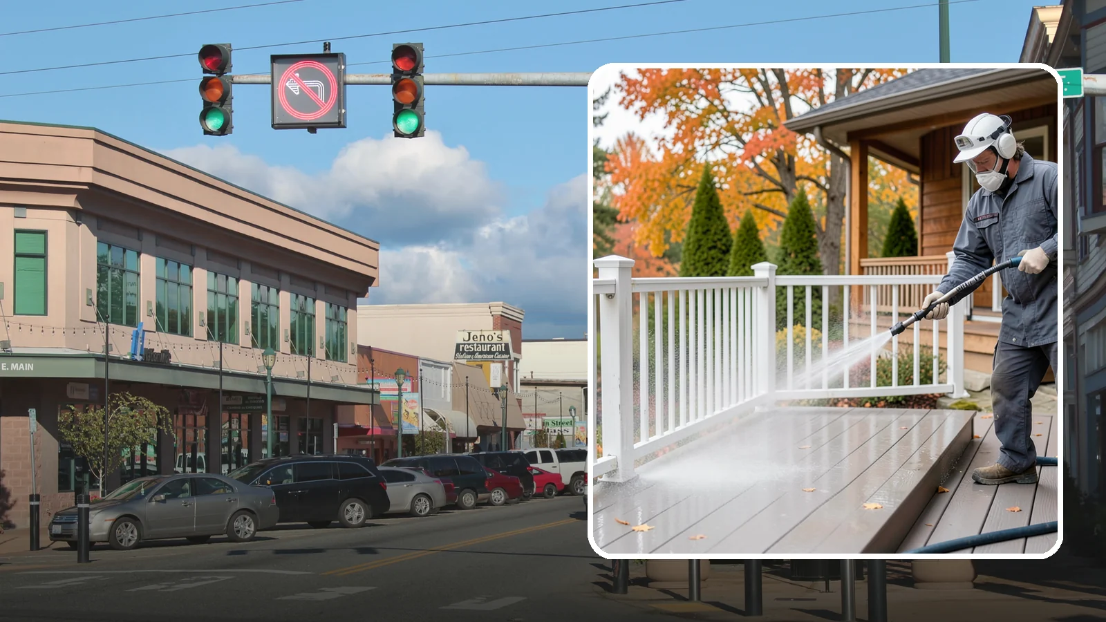 Composite Material Cleaning in Monroe, Snohomish County, WA - Cleaning tuned to composite decking, railing, and cladding that clears mold and grime without voiding warranties.