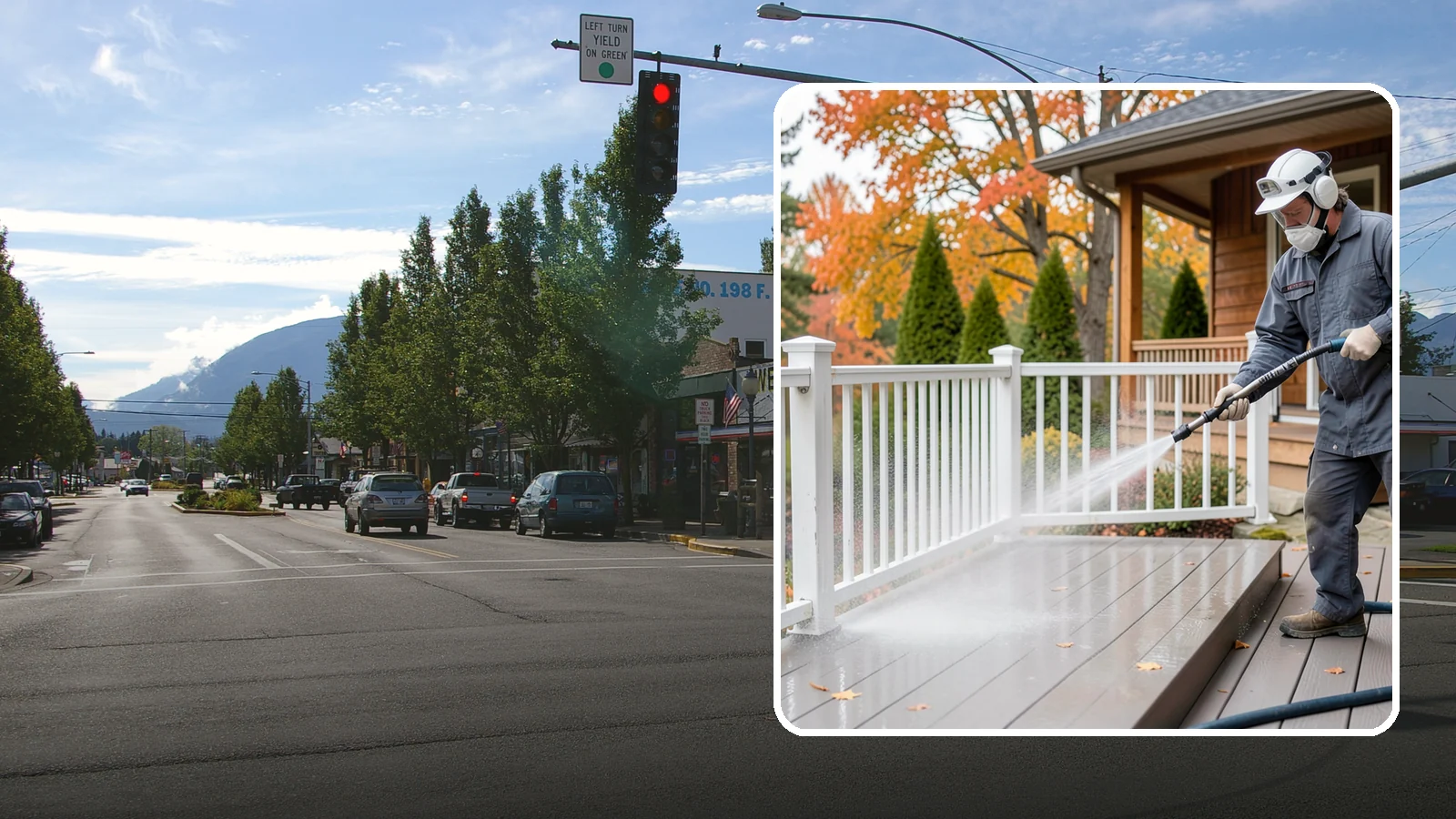 Composite Material Cleaning in North Bend, King County, WA - Cleaning tuned to composite decking, railing, and cladding that clears mold and grime without voiding warranties.