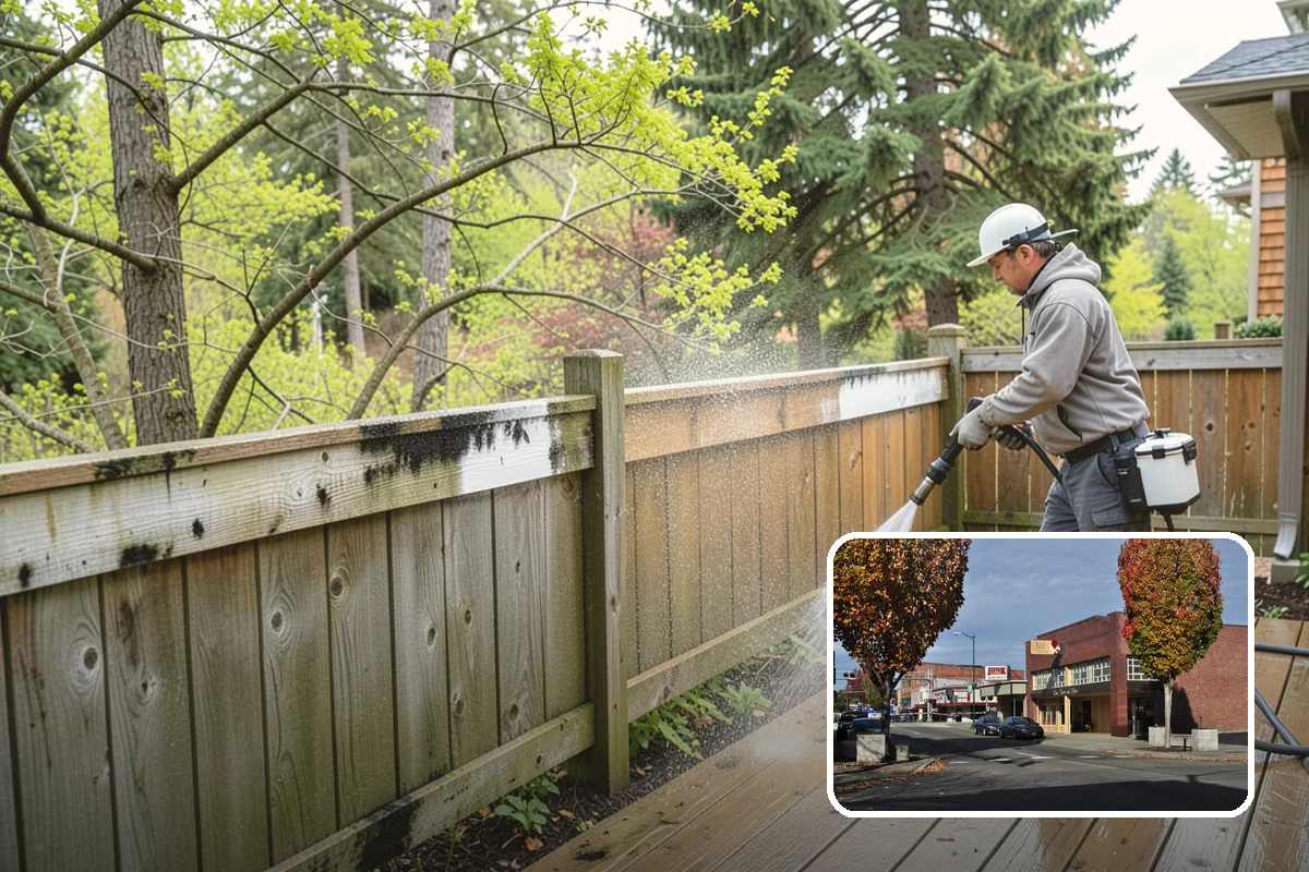 Composite Material Cleaning in Puyallup, Pierce County, WA - Clears mold and grime from composite surfaces