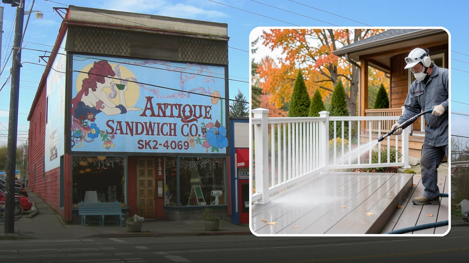 Composite Material Cleaning in Ruston, Pierce County, WA - Cleaning tuned to composite decking, railing, and cladding that clears mold and grime without voiding warranties.