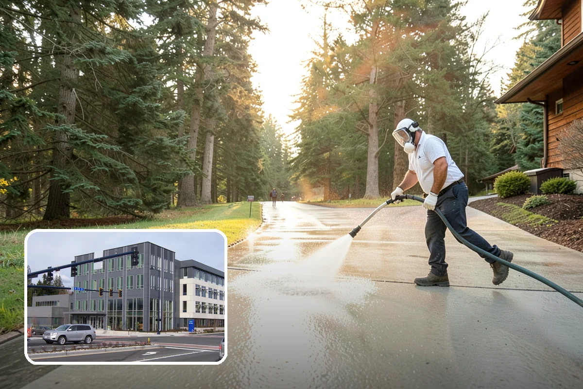 Composite Material Cleaning in Shoreline, King County, WA - Clears mold and grime from composite surfaces
