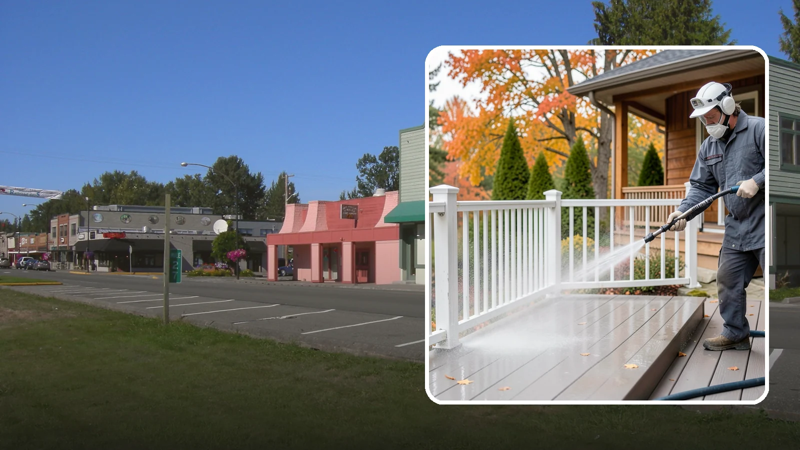 Composite Material Cleaning in Snoqualmie, King County, WA - Cleaning tuned to composite decking, railing, and cladding that clears mold and grime without voiding warranties.