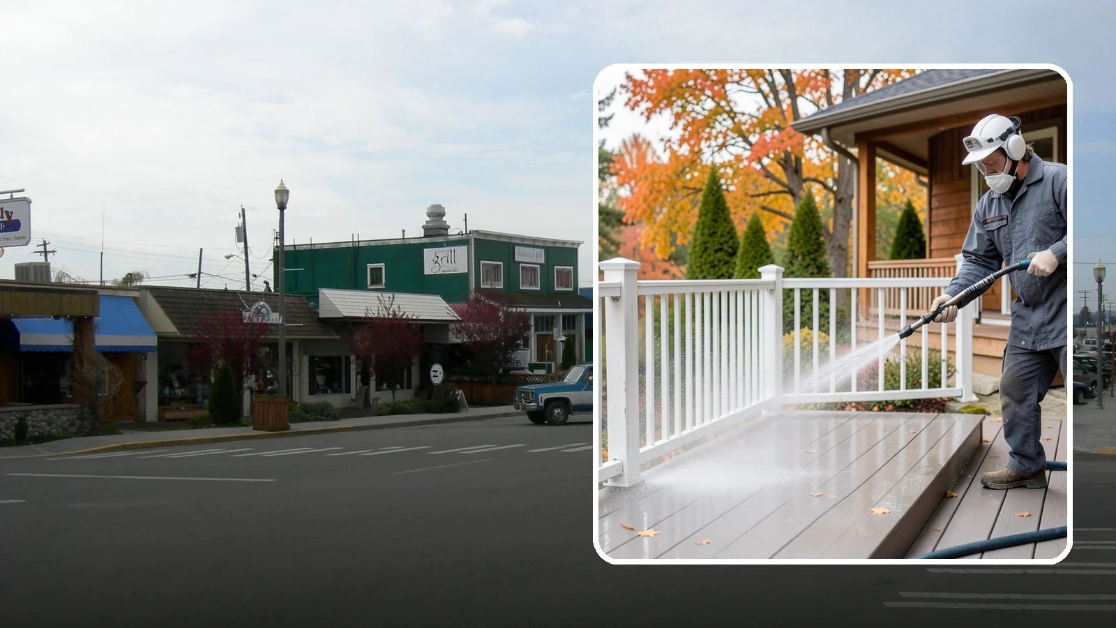 Composite Material Cleaning in Stanwood, Snohomish County, WA - Cleaning tuned to composite decking, railing, and cladding that clears mold and grime without voiding warranties.