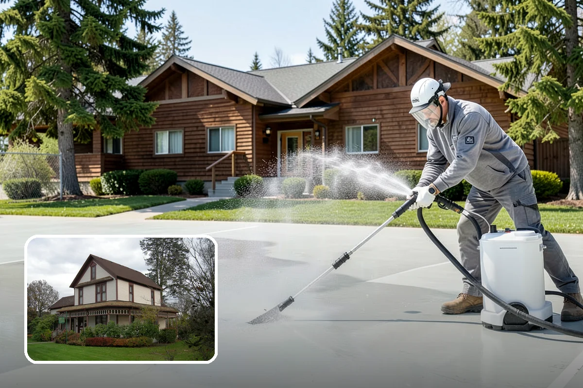 Composite Material Cleaning in Sumner, Pierce County, WA - Clears mold and grime from composite surfaces