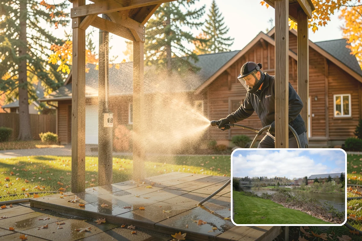 Composite Material Cleaning in Tukwila, King County, WA - Clears mold and grime from composite surfaces