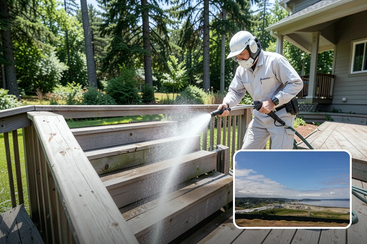 Composite Material Cleaning in University Place, Pierce County, WA - Clears mold and grime from composite surfaces