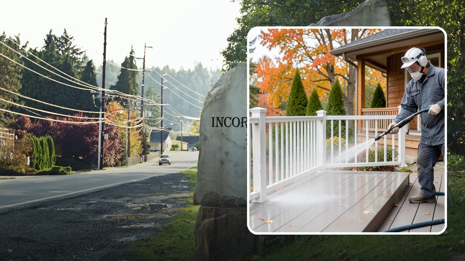 Composite Material Cleaning in Wilkeson, Pierce County, WA - Cleaning tuned to composite decking, railing, and cladding that clears mold and grime without voiding warranties.