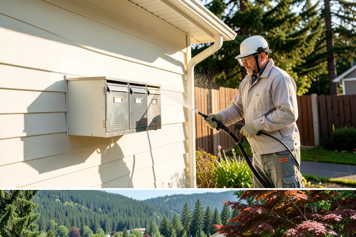Concrete Brightening in Index, Snohomish County, WA - A dry stretch in summer lets the brightener react and rinse cleanly without dilution from rain, making it the best season for...