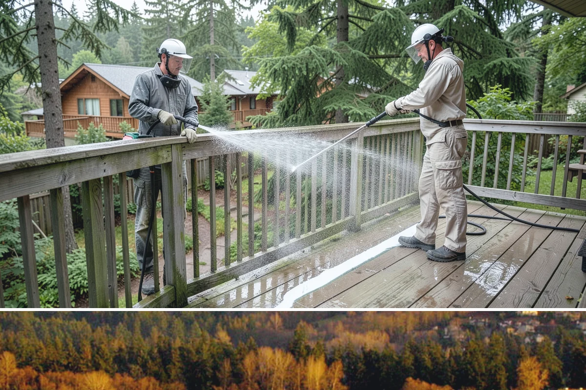 Concrete Brightening in Kenmore, King County, WA - A dry stretch in summer lets the brightener react and rinse cleanly without dilution from rain, making it the best season for...