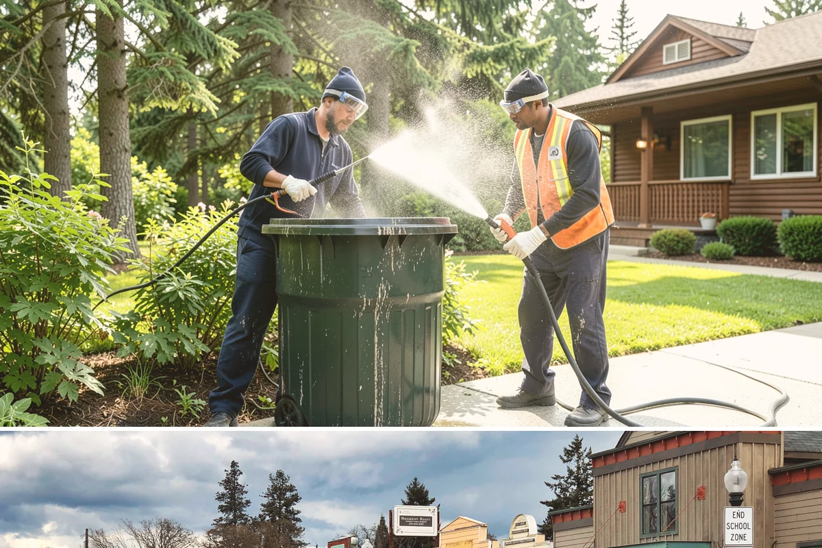 Concrete Brightening in Roy, Pierce County, WA - A dry stretch in summer lets the brightener react and rinse cleanly without dilution from rain, making it the best season for...