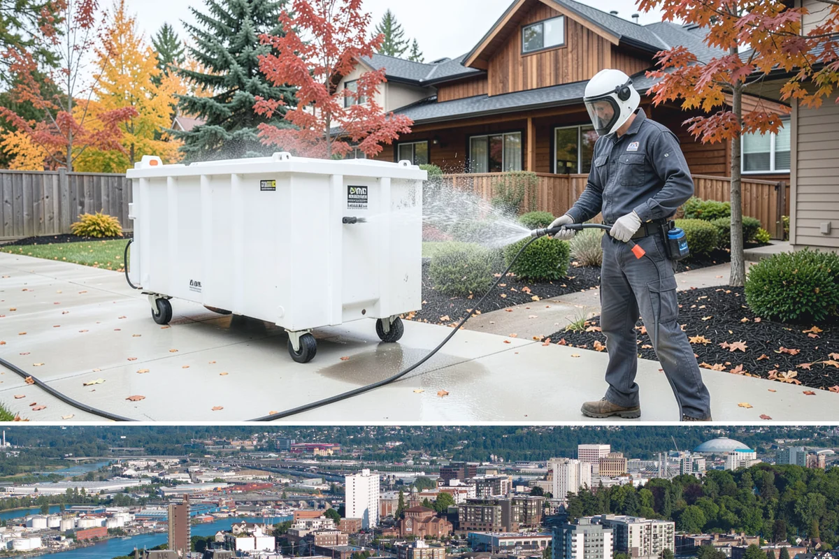 Concrete Brightening in Tacoma, Pierce County, WA - A dry stretch in summer lets the brightener react and rinse cleanly without dilution from rain, making it the best season for...