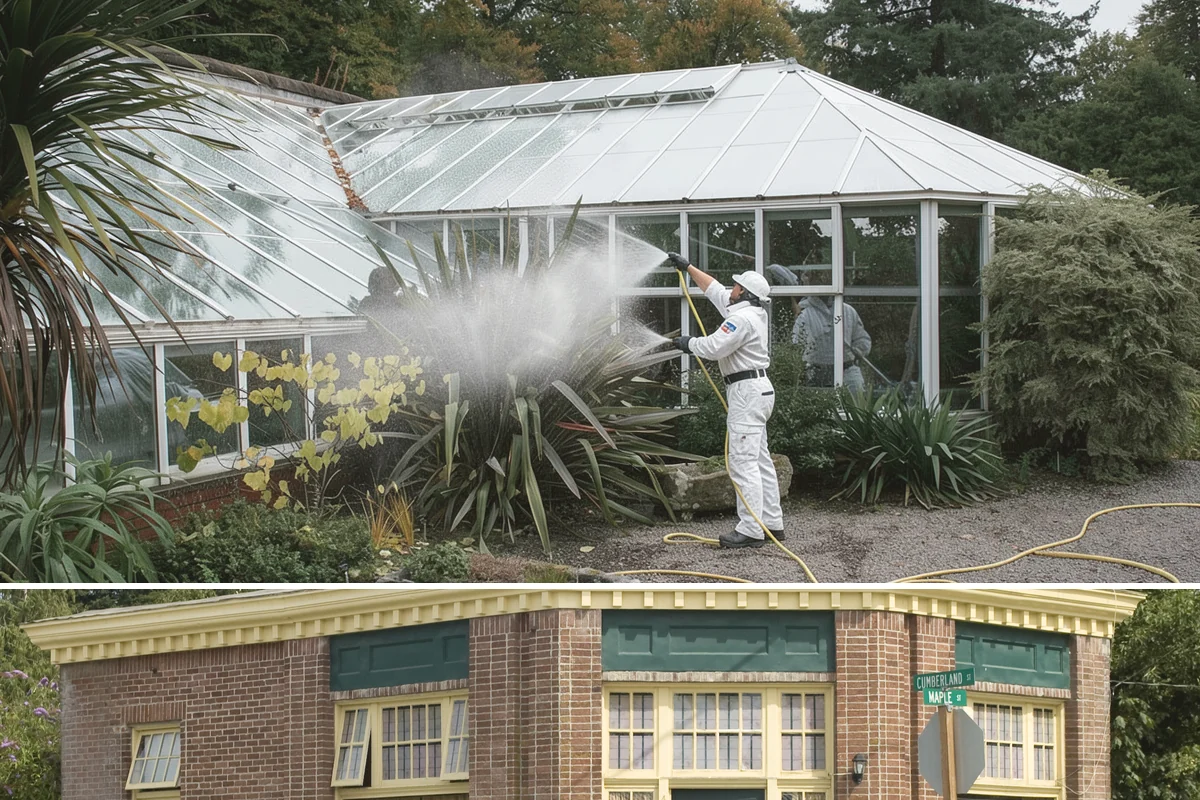 Concrete Cleaning in Hamilton, Skagit County, WA - Late spring through early fall gives the surface enough dry time to fully cure between rain events, making it the ideal window in...