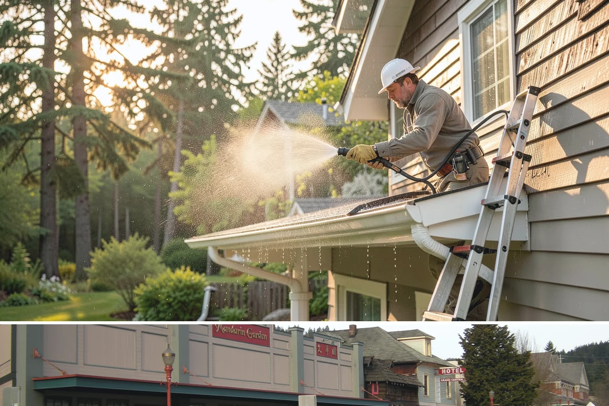 Concrete Cleaning in Issaquah, King County, WA - Late spring through early fall gives the surface enough dry time to fully cure between rain events, making it the ideal window in...