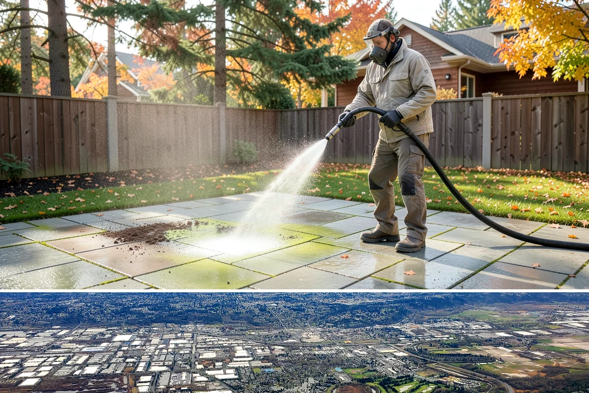 Concrete Cleaning in Kent, King County, WA - Late spring through early fall gives the surface enough dry time to fully cure between rain events, making it the ideal window in...