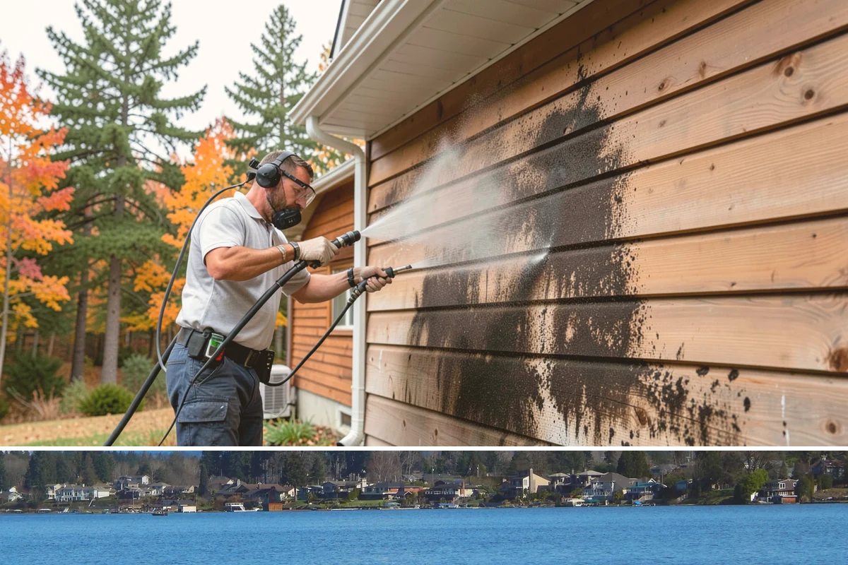 Concrete Cleaning in Lake Stevens, Snohomish County, WA - Late spring through early fall gives the surface enough dry time to fully cure between rain events, making it the ideal window in...