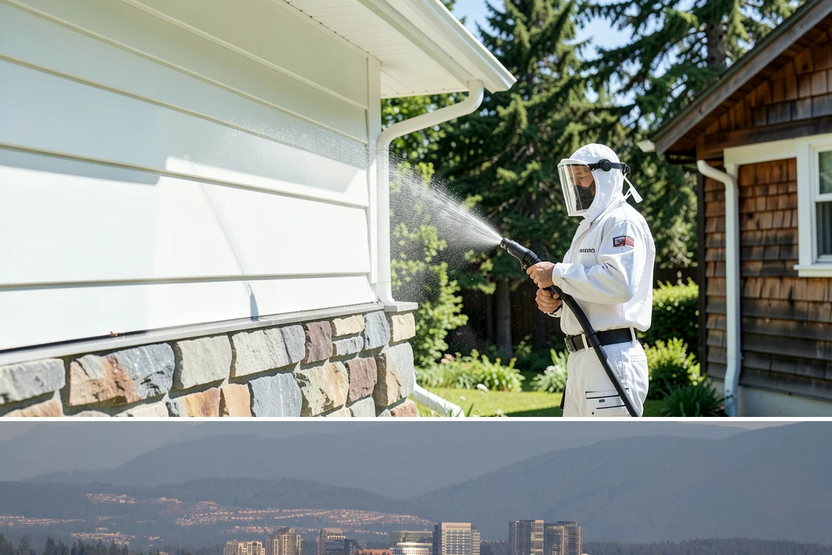 Concrete Cleaning in Medina, King County, WA - Late spring through early fall gives the surface enough dry time to fully cure between rain events, making it the ideal window in...