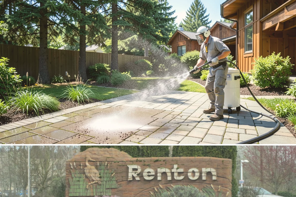 Concrete Cleaning in Renton, King County, WA - Late spring through early fall gives the surface enough dry time to fully cure between rain events, making it the ideal window in...