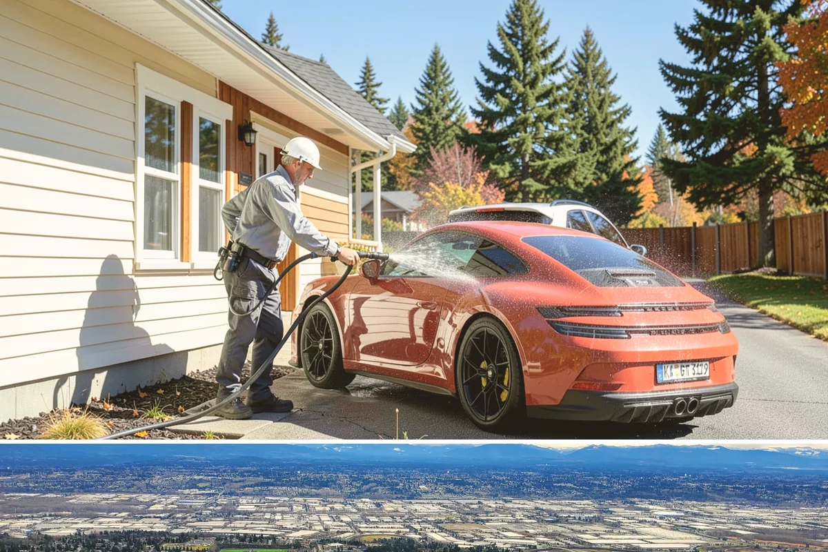 Concrete Cleaning in SeaTac, King County, WA - Late spring through early fall gives the surface enough dry time to fully cure between rain events, making it the ideal window in...