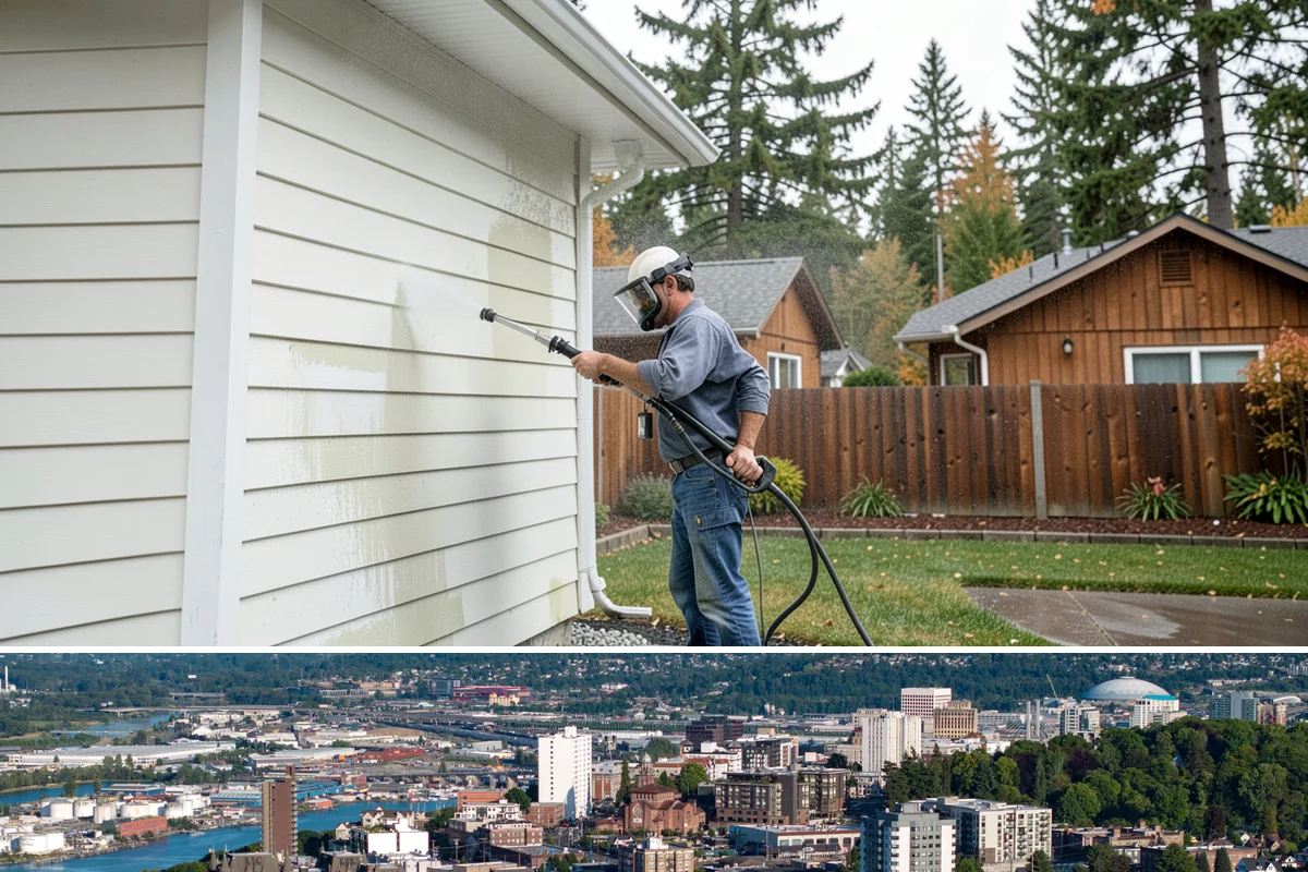 Concrete Cleaning in Tacoma, Pierce County, WA - Late spring through early fall gives the surface enough dry time to fully cure between rain events, making it the ideal window in...