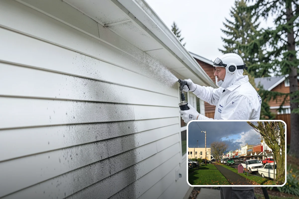 Concrete Driveway Cleaning in Arlington, Snohomish County, WA - Draws ingrained dirt out of porous concrete pores