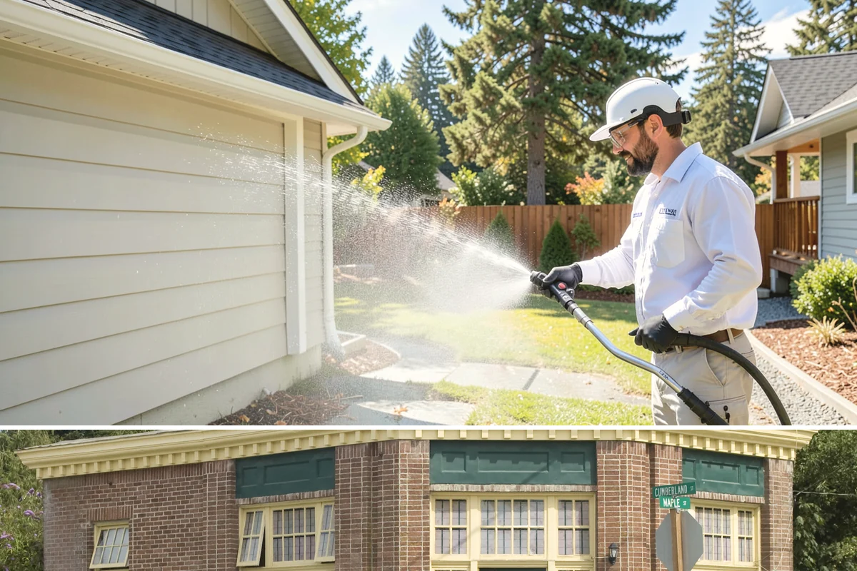 Concrete Driveway Cleaning in Hamilton, Skagit County, WA - Clean concrete driveways in dry weather so the surface can dry evenly before sealing or reuse.