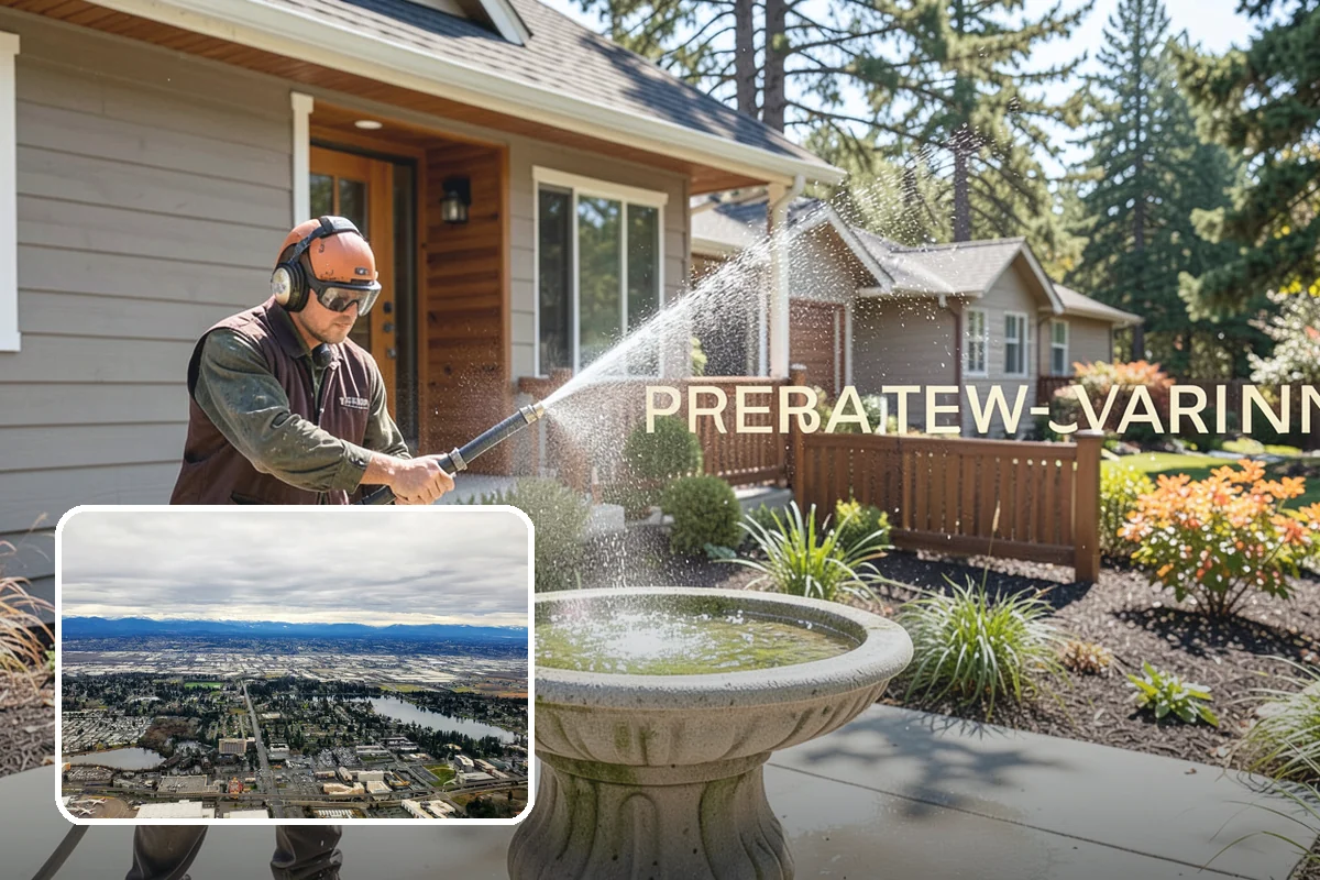 Concrete Driveway Cleaning in SeaTac, King County, WA - Draws ingrained dirt out of porous concrete pores
