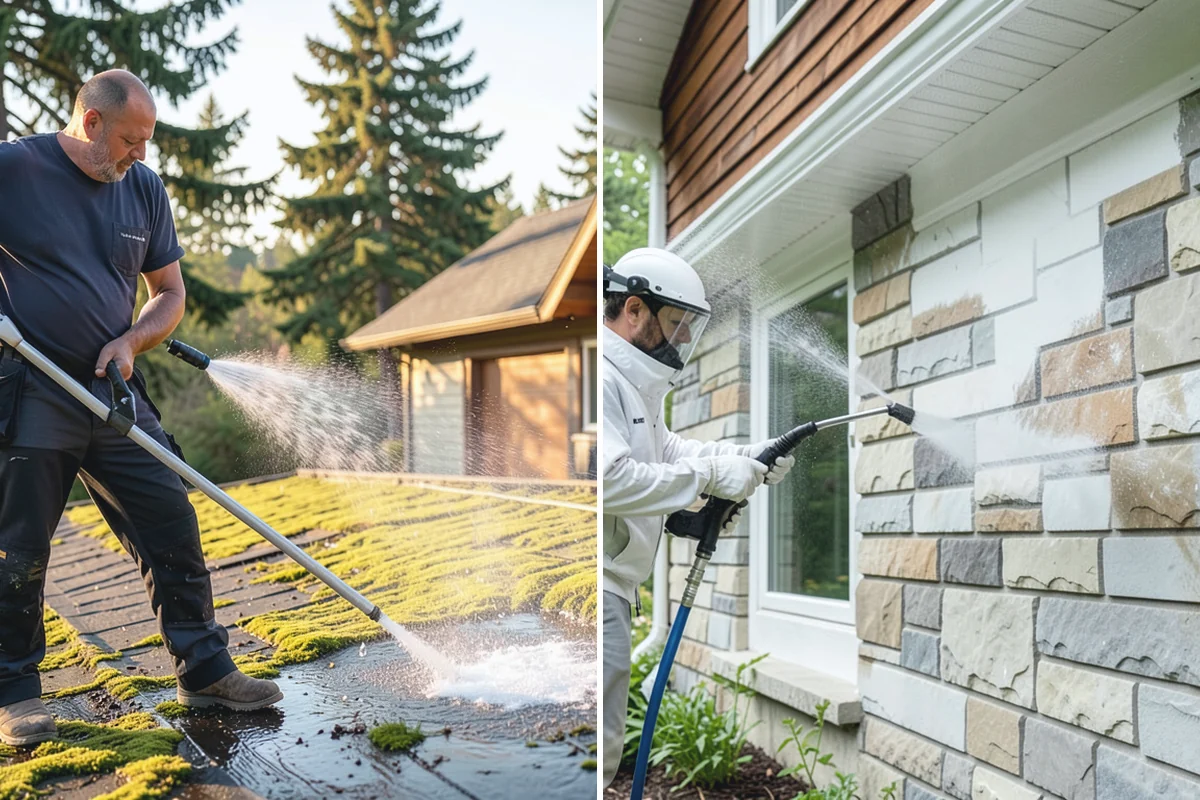 Concrete Pad Cleaning in Skykomish, King County, WA - Clear loose debris from and around the pad