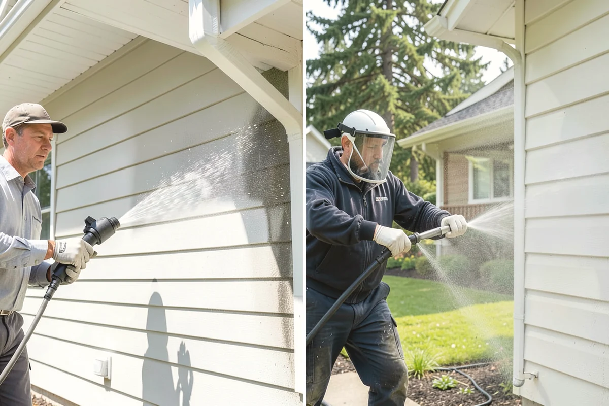 Concrete Patio Cleaning in Black Diamond, King County, WA - Move furniture and clear the slab of debris