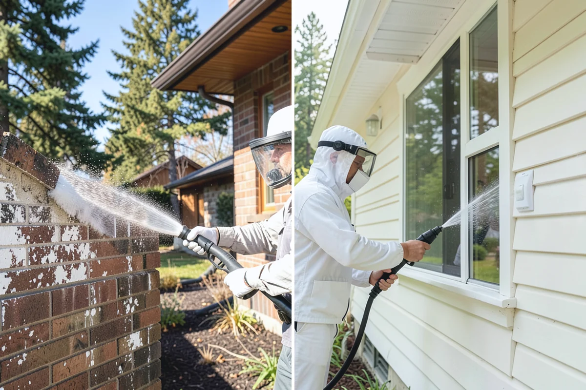 Concrete Restoration Cleaning in Hamilton, Skagit County, WA - Evaluate the depth of growth and staining