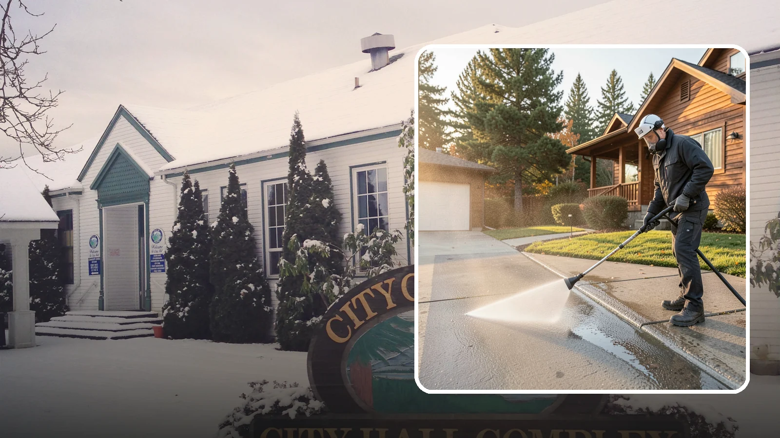Concrete Restoration Cleaning in Pacific, King County, WA - Deep-restore severely neglected concrete with combined treatment, cleaning, and brightening for a dramatic recovery.