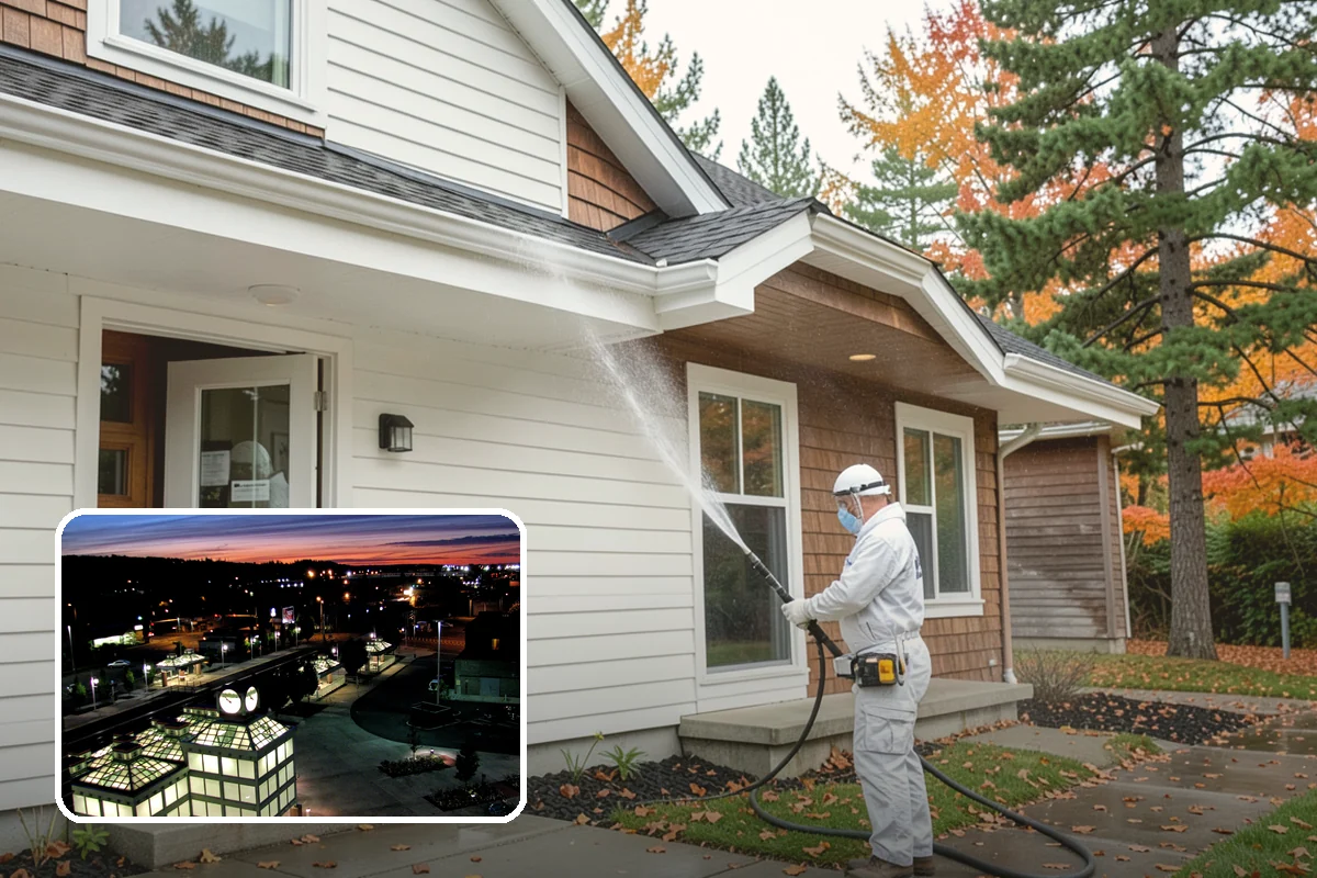 Concrete Sealing in Auburn, King County, WA - Blocks rain and groundwater from wicking into porous concrete