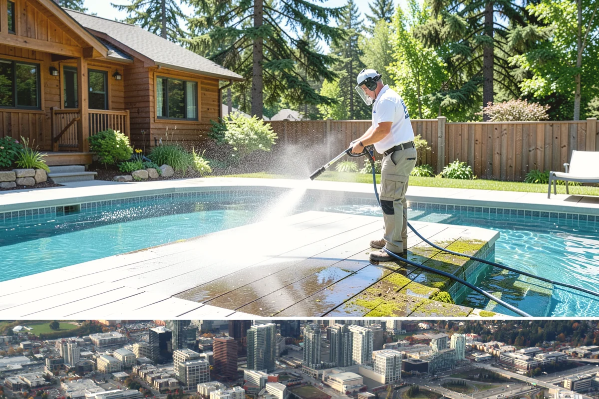 Concrete Sealing in Bellevue, King County, WA - Plan concrete sealing for a warm, rain-free window from late June through September when the slab can fully dry and cure.