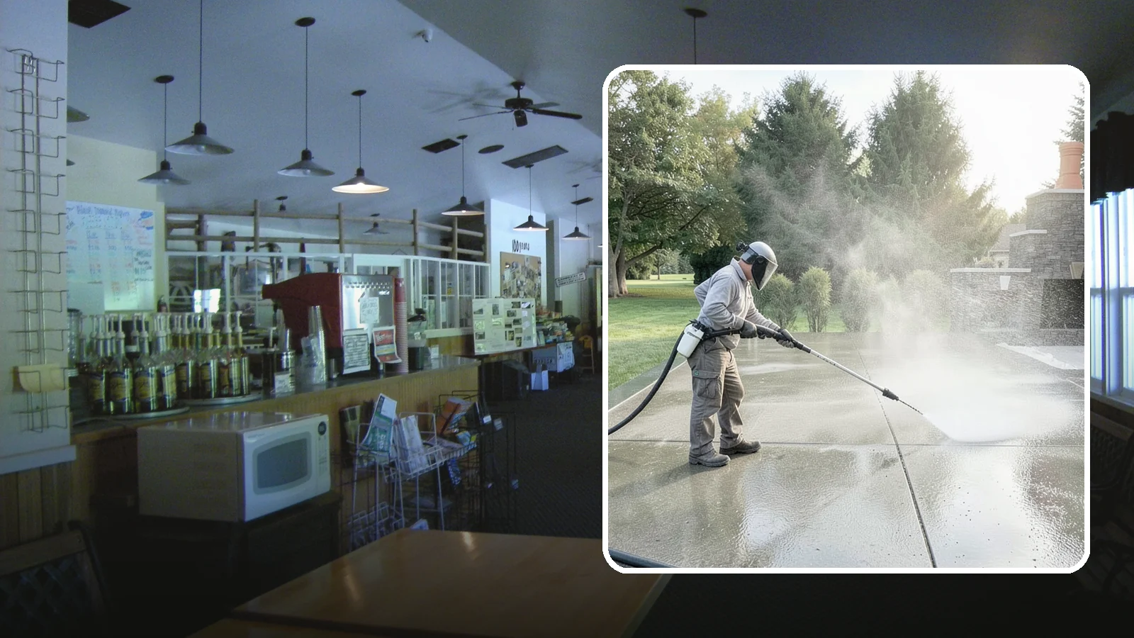 Concrete Sealing in Black Diamond, King County, WA - Penetrating and topical sealers applied to clean concrete flatwork to shield Washington driveways and patios from persistent...