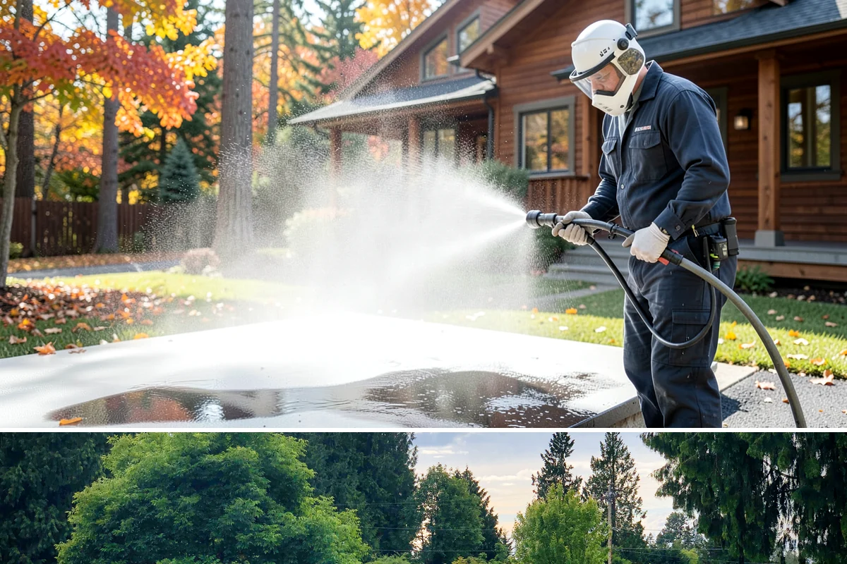 Concrete Sealing in Bonney Lake, Pierce County, WA - Plan concrete sealing for a warm, rain-free window from late June through September when the slab can fully dry and cure.
