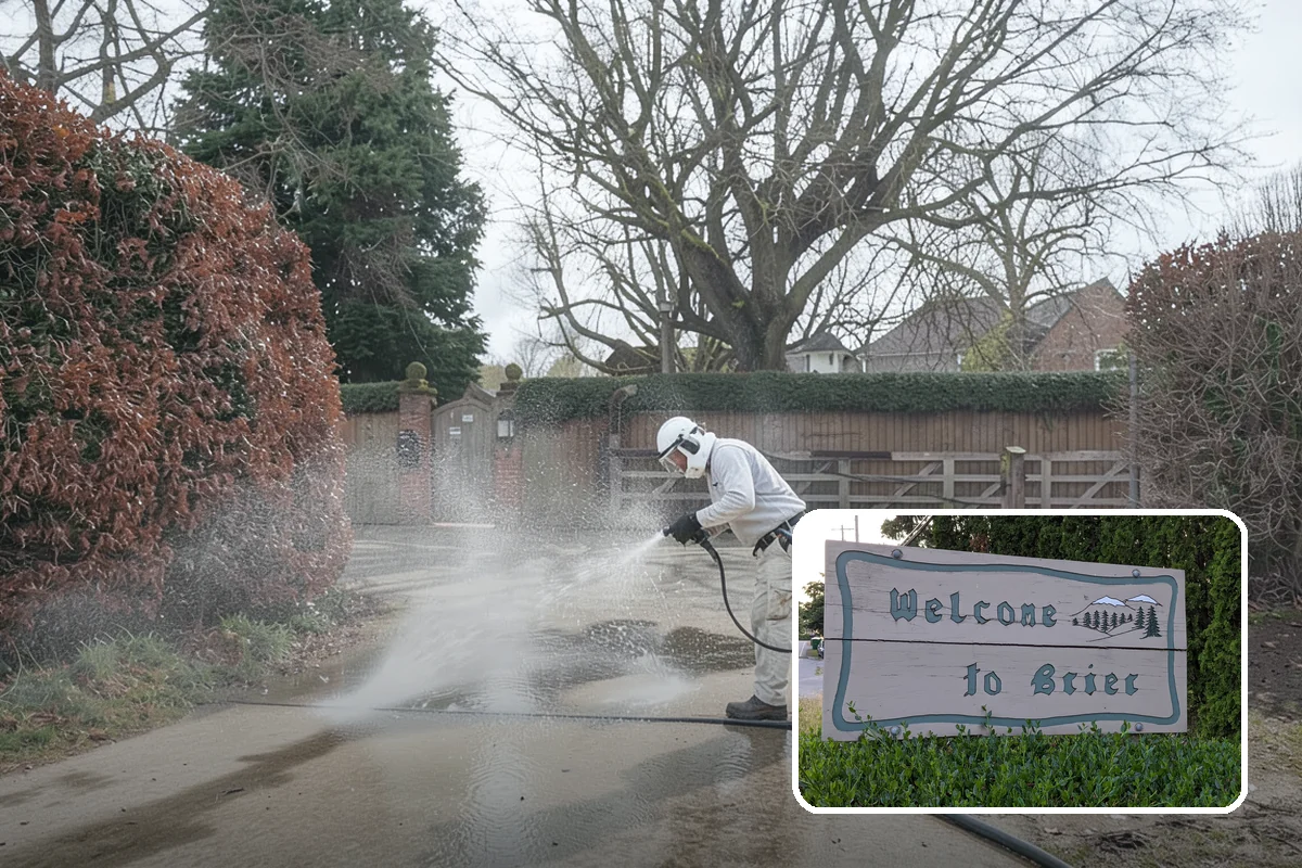 Concrete Sealing in Brier, Snohomish County, WA - Blocks rain and groundwater from wicking into porous concrete