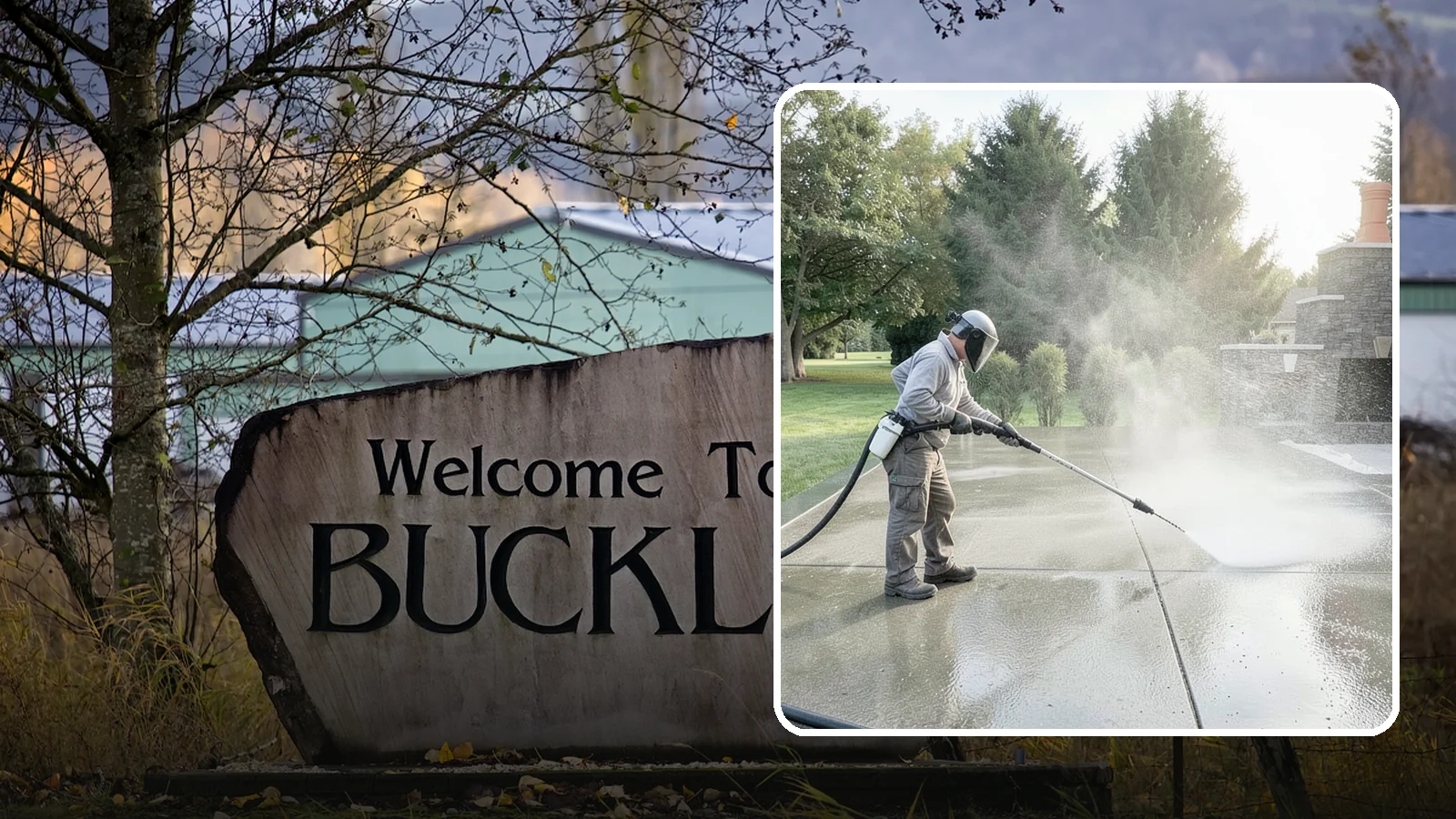 Concrete Sealing in Buckley, Pierce County, WA - Penetrating and topical sealers applied to clean concrete flatwork to shield Washington driveways and patios from persistent...