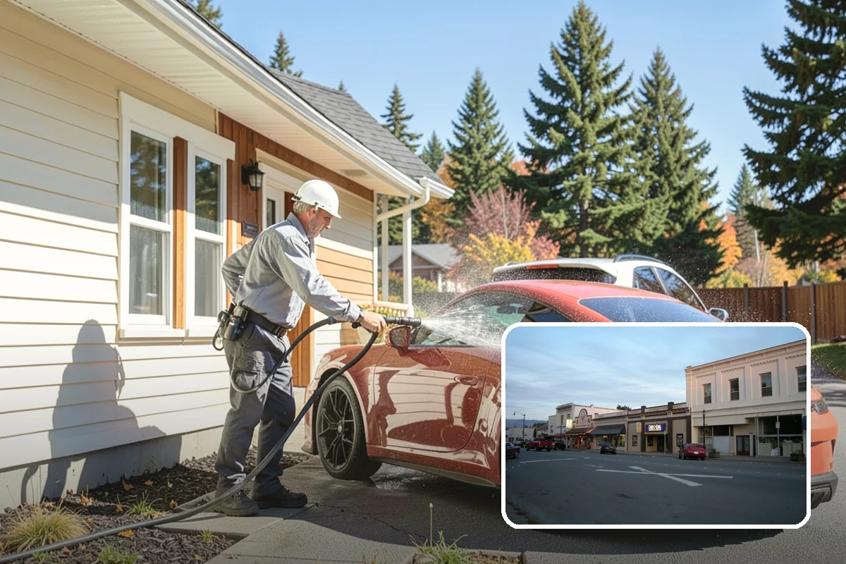 Concrete Sealing in Burlington, Skagit County, WA - Blocks rain and groundwater from wicking into porous concrete