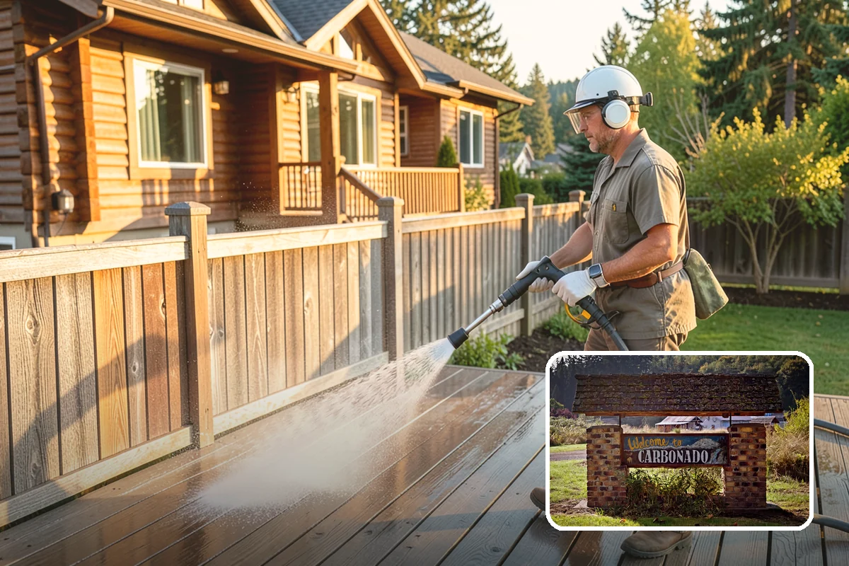 Concrete Sealing in Carbonado, Pierce County, WA - Blocks rain and groundwater from wicking into porous concrete