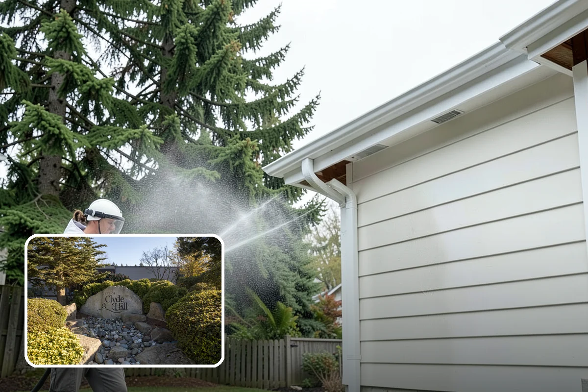 Concrete Sealing in Clyde Hill, King County, WA - Blocks rain and groundwater from wicking into porous concrete