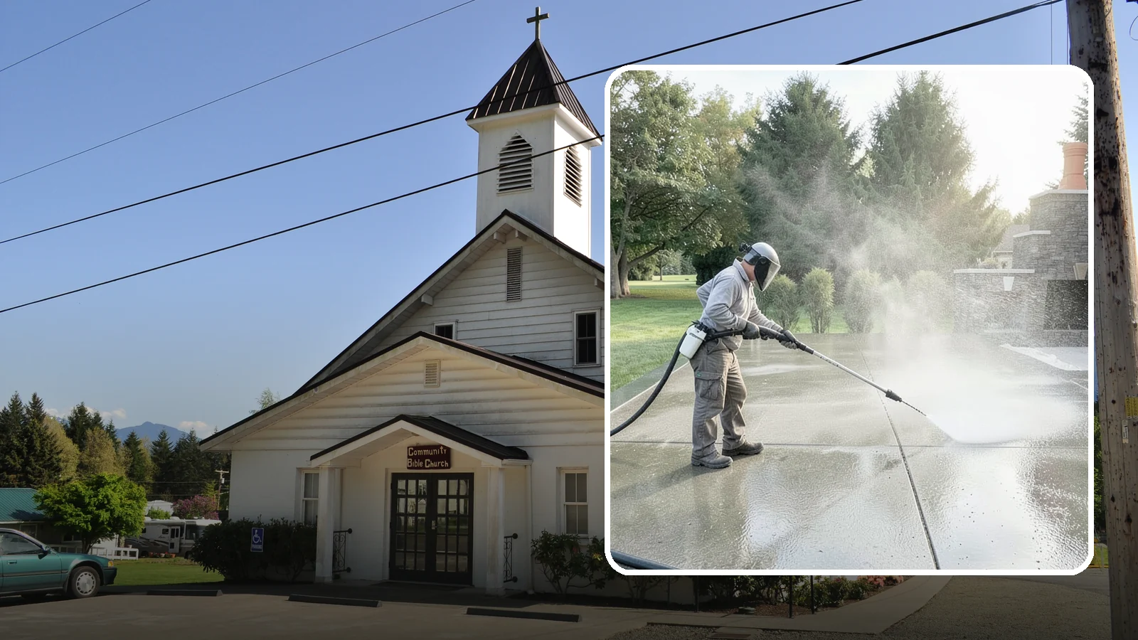 Concrete Sealing in Concrete, Skagit County, WA - Penetrating and topical sealers applied to clean concrete flatwork to shield Washington driveways and patios from persistent...