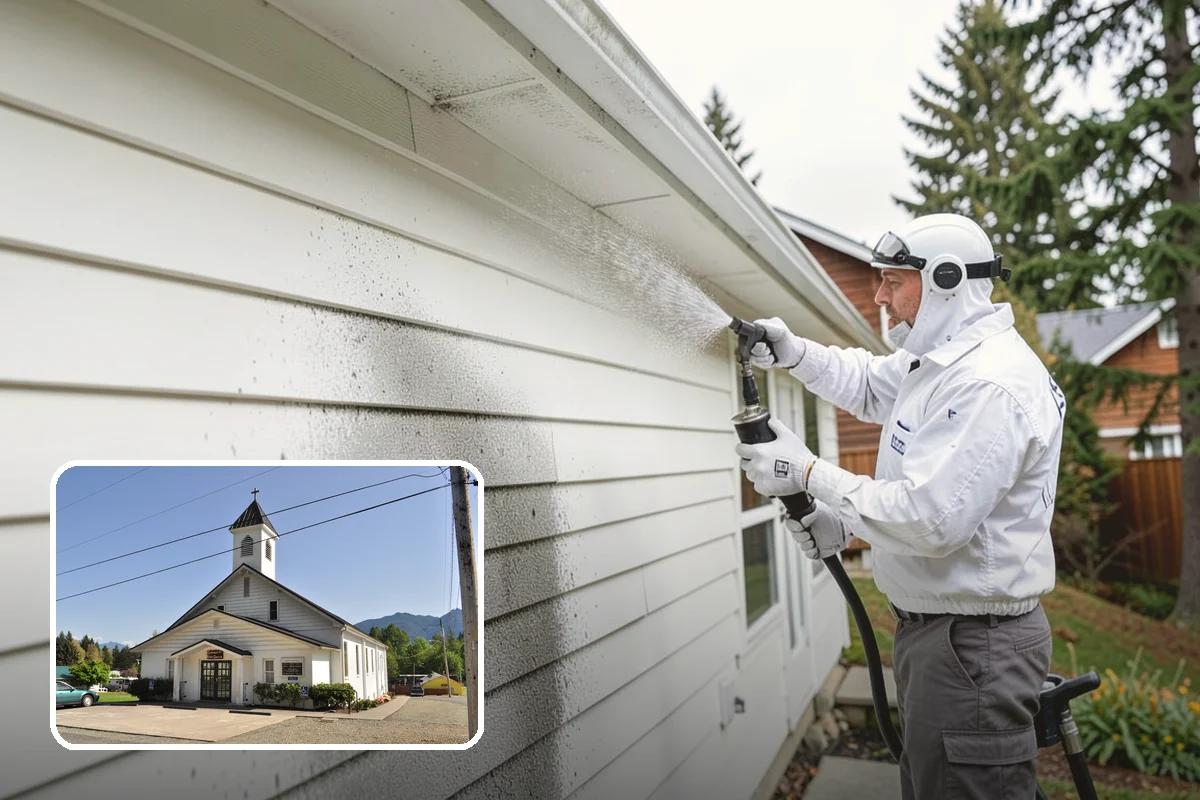 Concrete Sealing in Concrete, Skagit County, WA - Blocks rain and groundwater from wicking into porous concrete