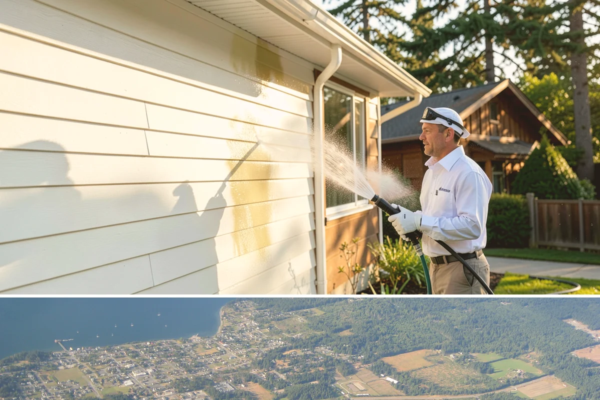 Concrete Sealing in Coupeville, Island County, WA - Plan concrete sealing for a warm, rain-free window from late June through September when the slab can fully dry and cure.