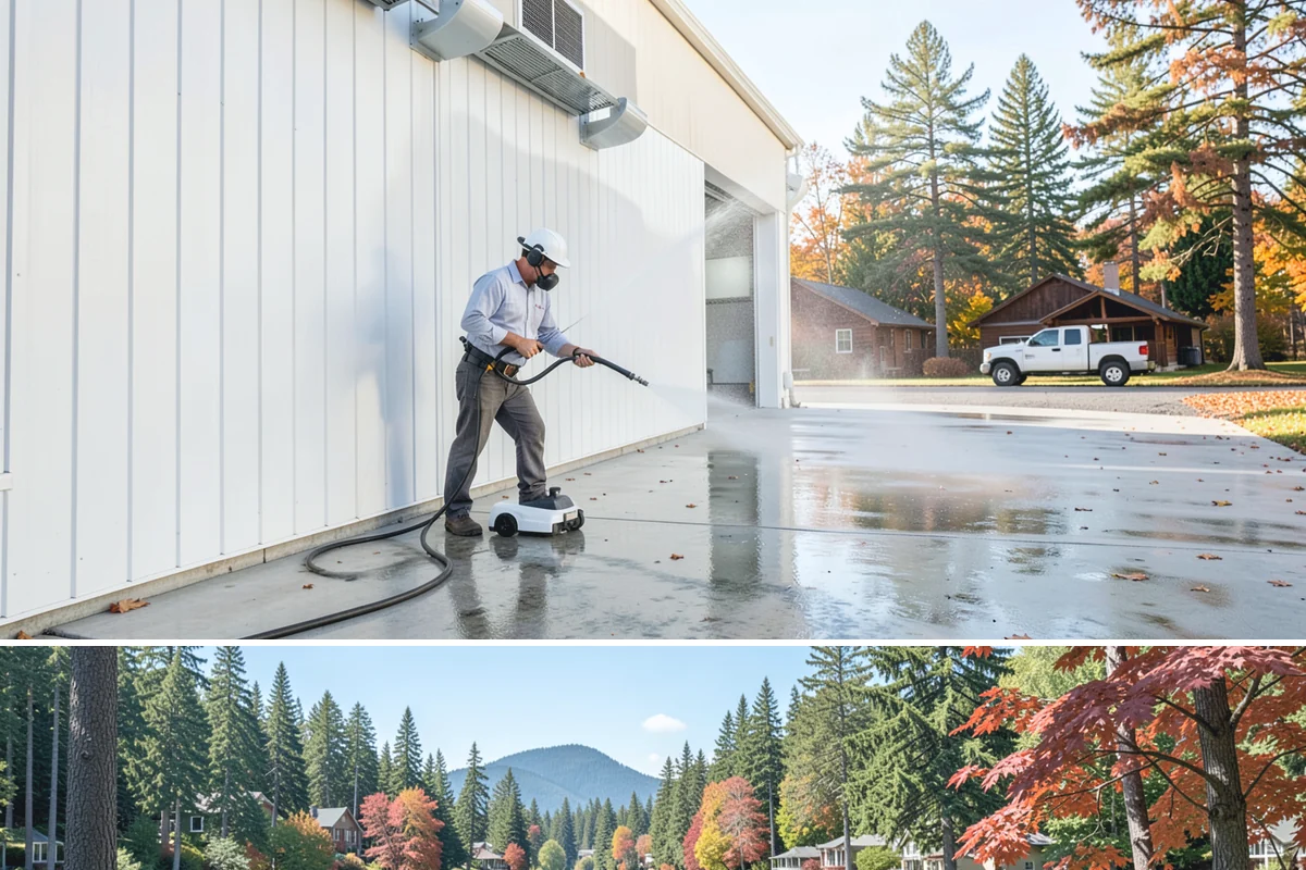 Concrete Sealing in Covington, King County, WA - Plan concrete sealing for a warm, rain-free window from late June through September when the slab can fully dry and cure.