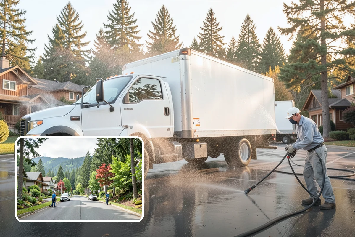 Concrete Sealing in Darrington, Snohomish County, WA - Blocks rain and groundwater from wicking into porous concrete