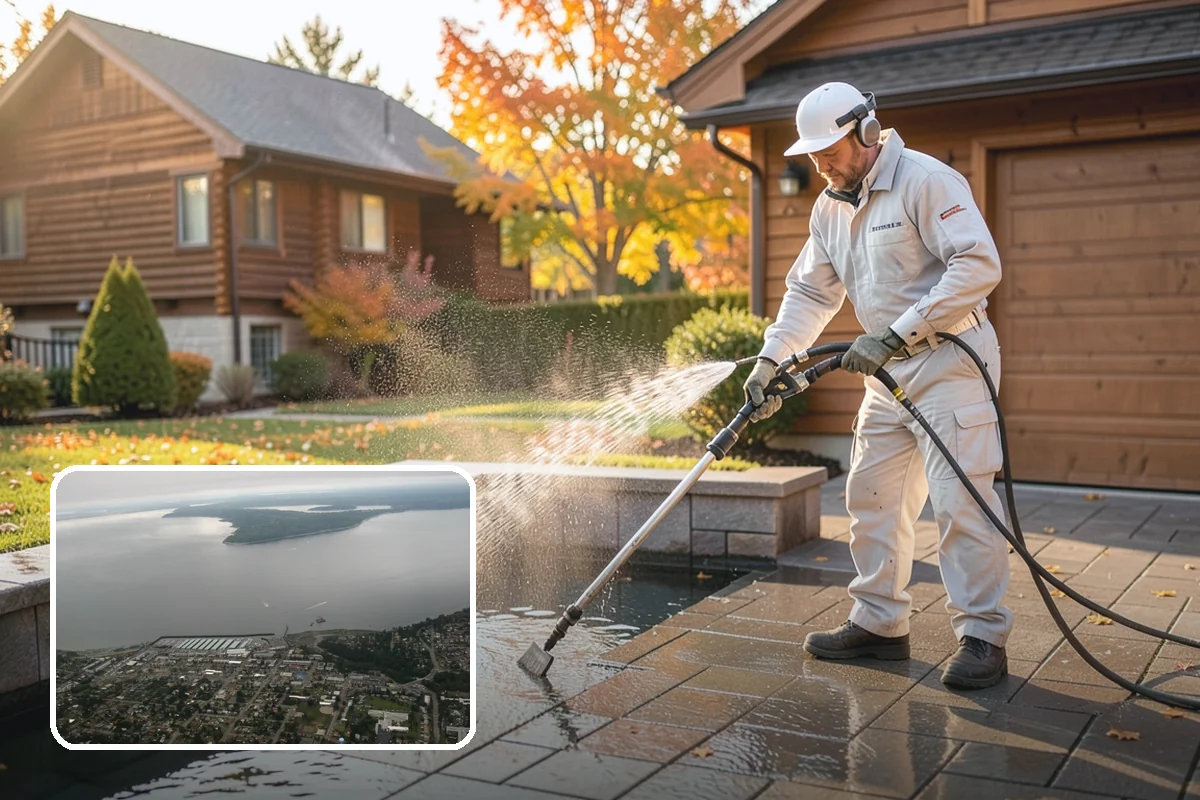Concrete Sealing in Des Moines, King County, WA - Blocks rain and groundwater from wicking into porous concrete